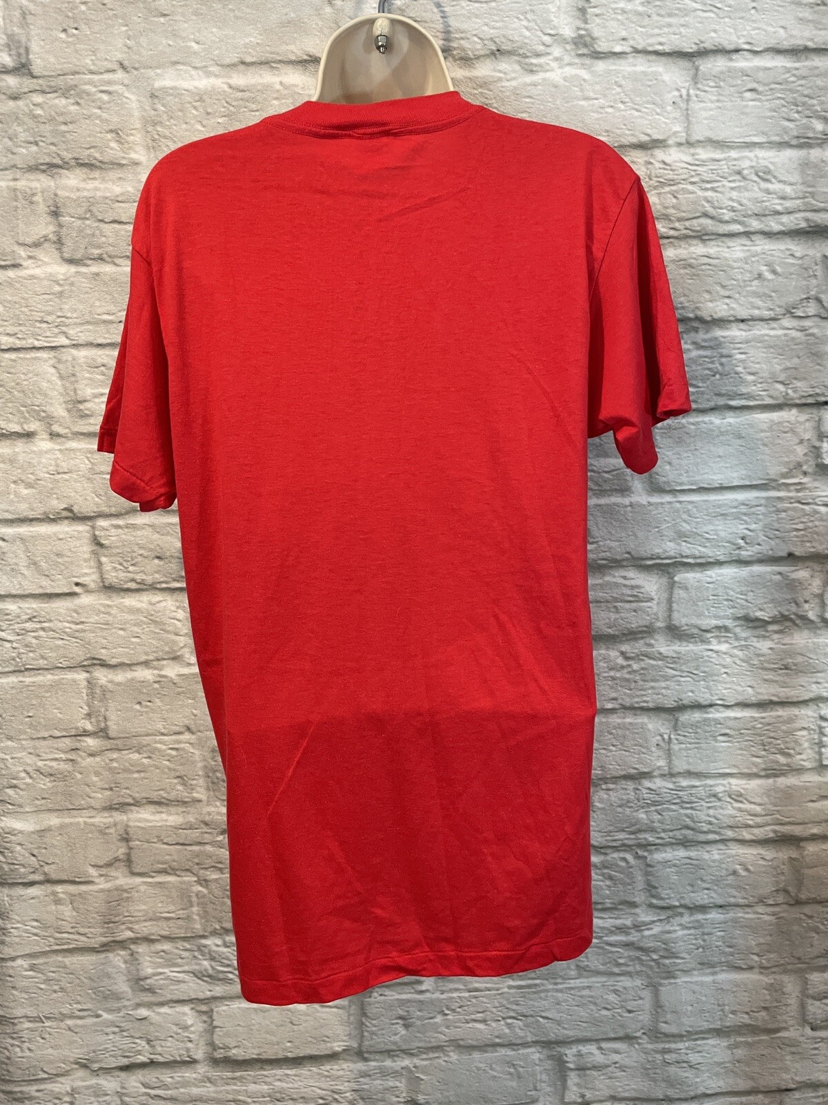 VTG 80s CHED By Anvil Red My One And Only T Shirt Broadway Musical Gershwin Sz L