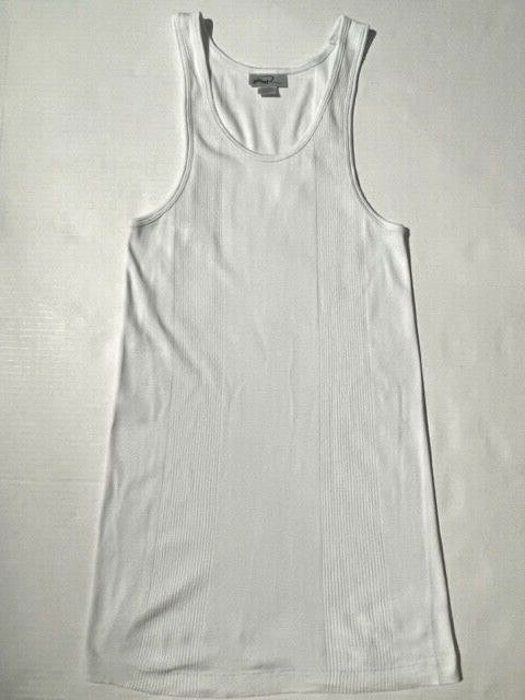 New 2(x)ist Super Soft Pima Cotton Ribbed Tank Top Underwear sz S #201