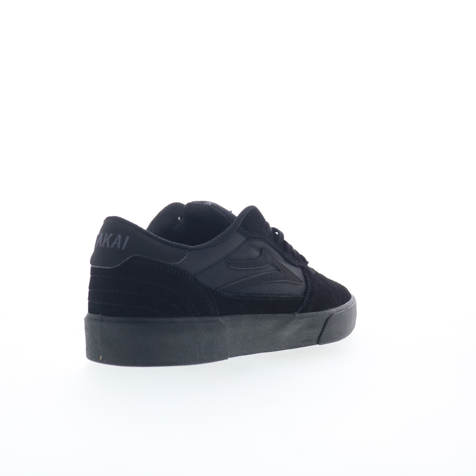 Lakai Cambridge Mens Black Suede Lace Up Skate Inspired Sneakers Shoes