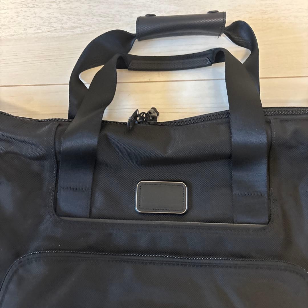 TUMI ALPHA BOSTON BAG Double Expansion Satchel