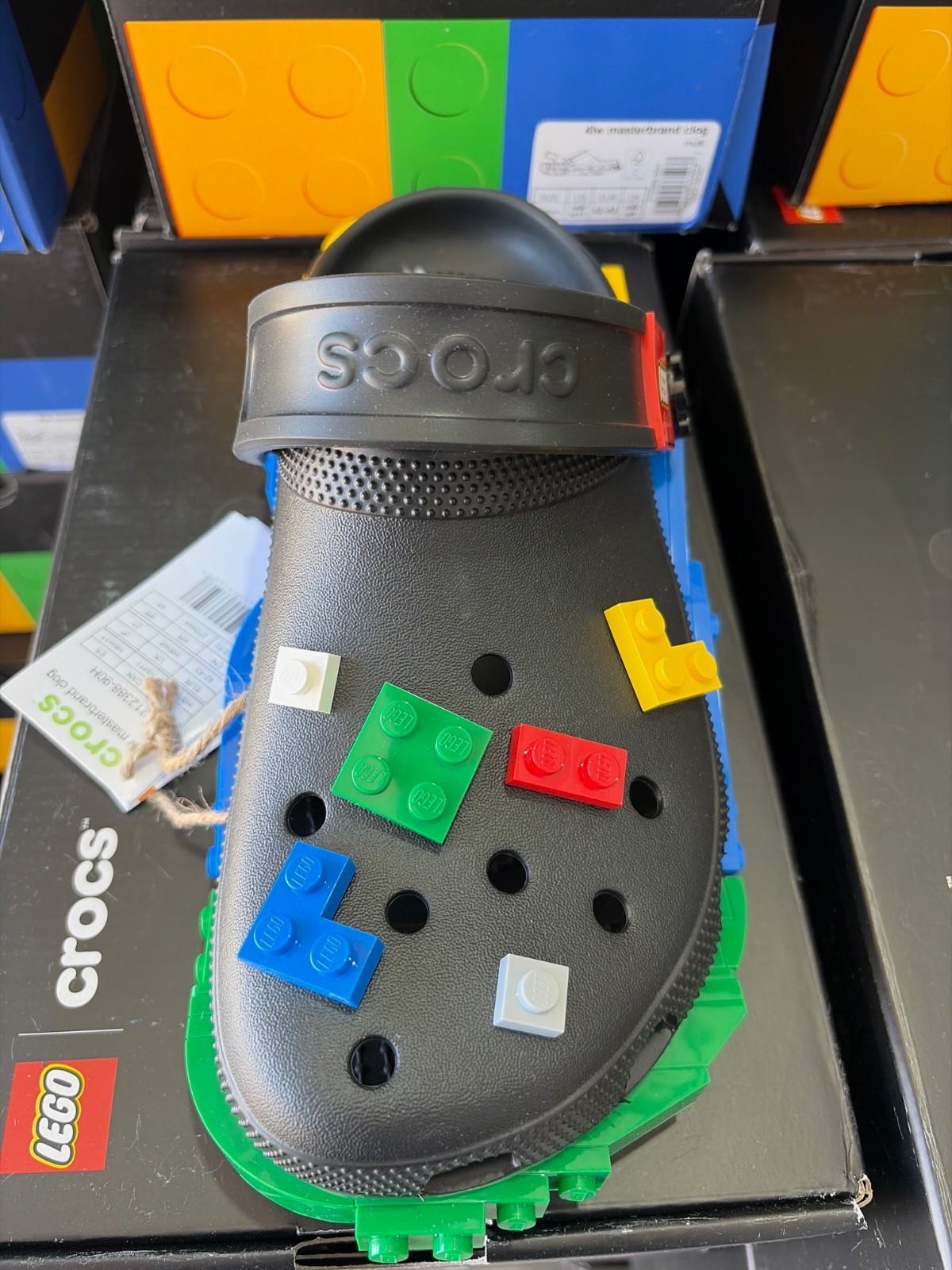 Crocs Masterbrand Creativity Clog LEGO Black Multi 213655-90H 212388-90H