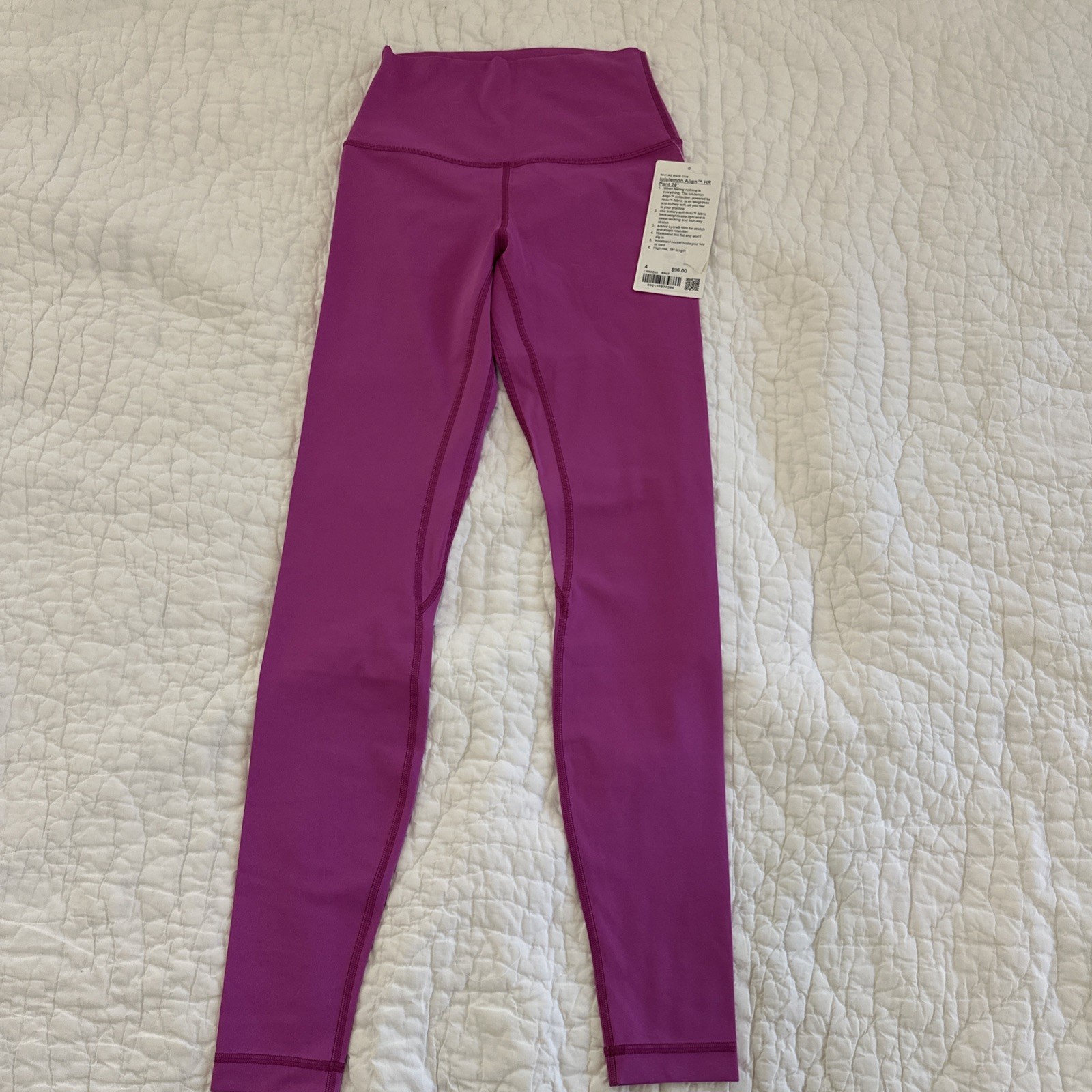 NWT Lululemon Align HR Women’s Leggings 28” Size 4