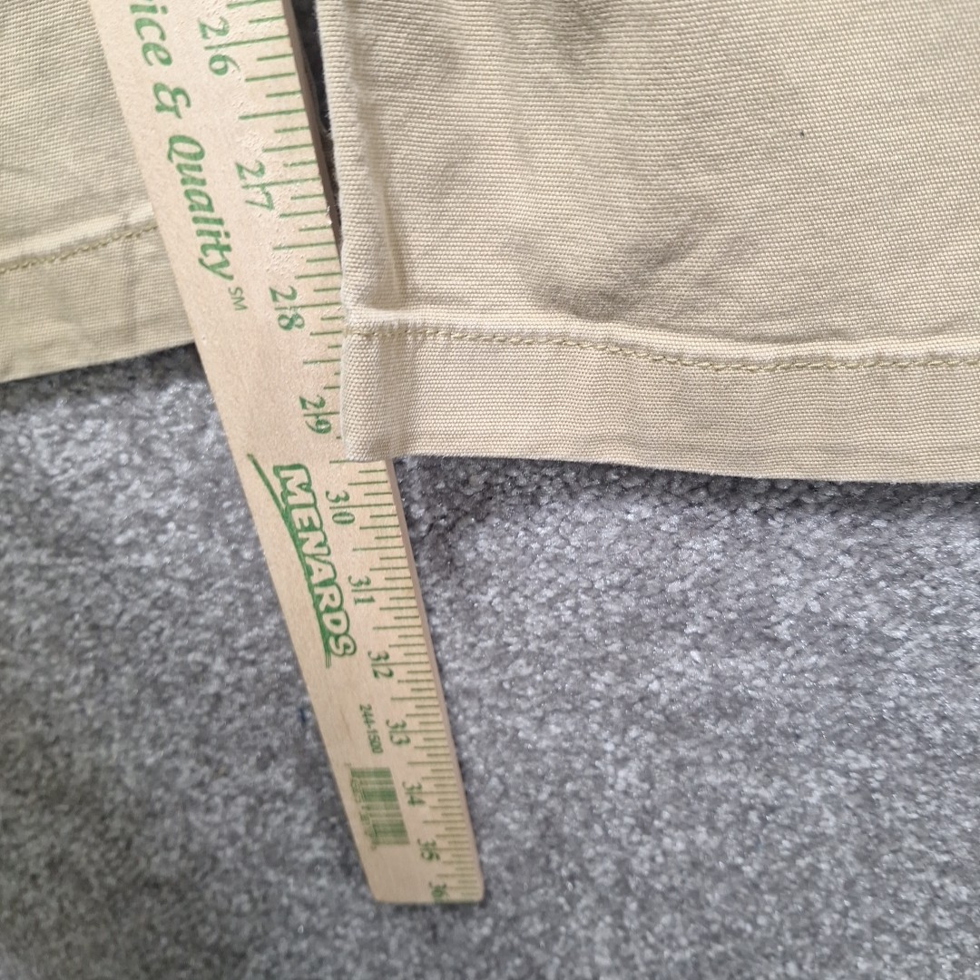 Carhartt Rugged Flex Relaxed Fit Canvas Pants Mens 38×30 Beige Work Wear Cargo
