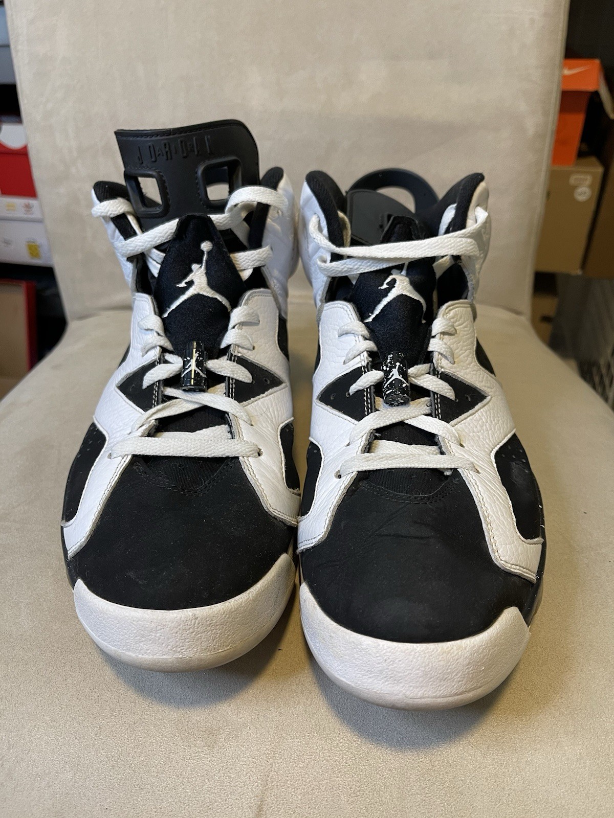 Size 12 – Air Jordan 6 Retro Oreo