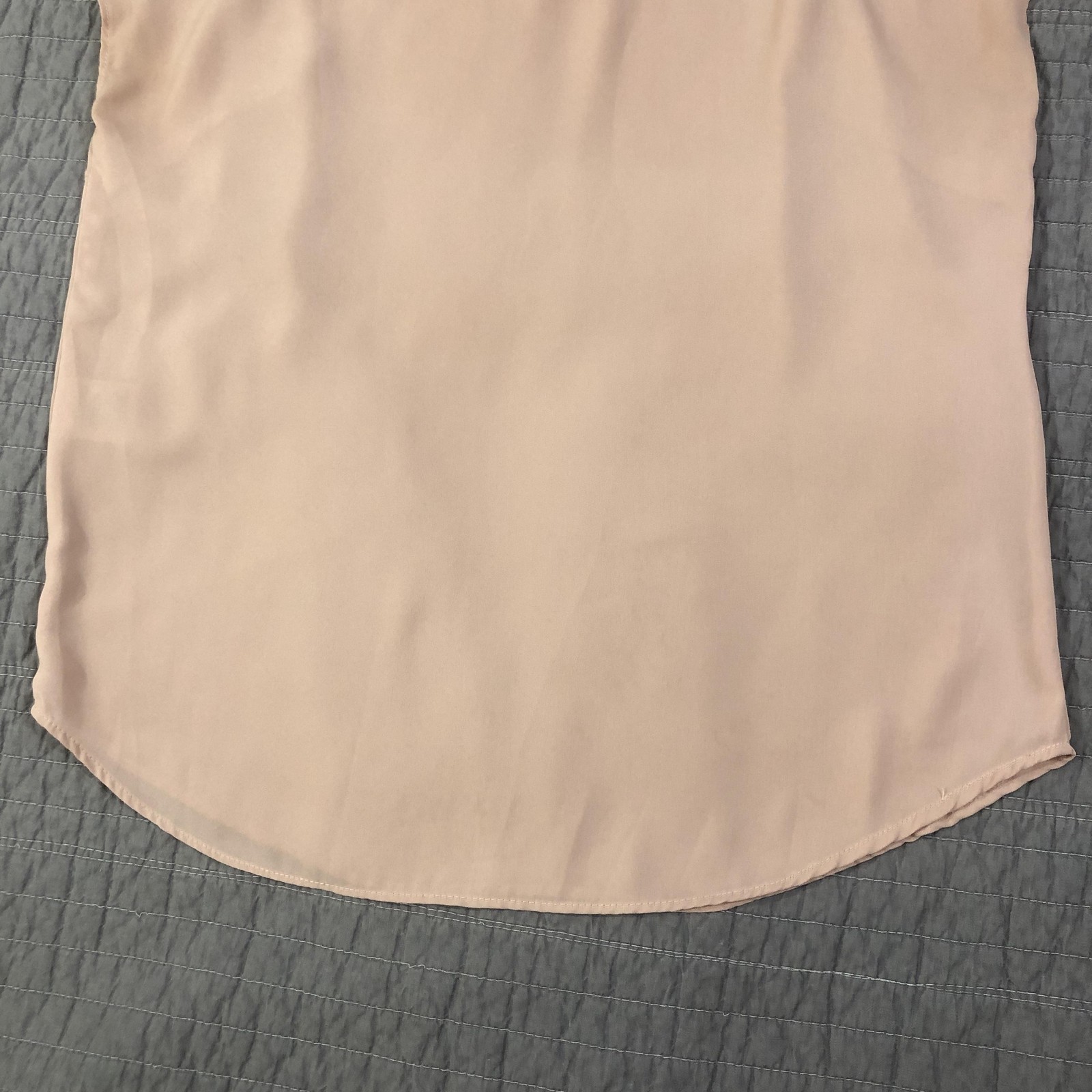 Philosophy Blouse Women Small Pink Chiffon Cap Sleeve Pullover Republic Top