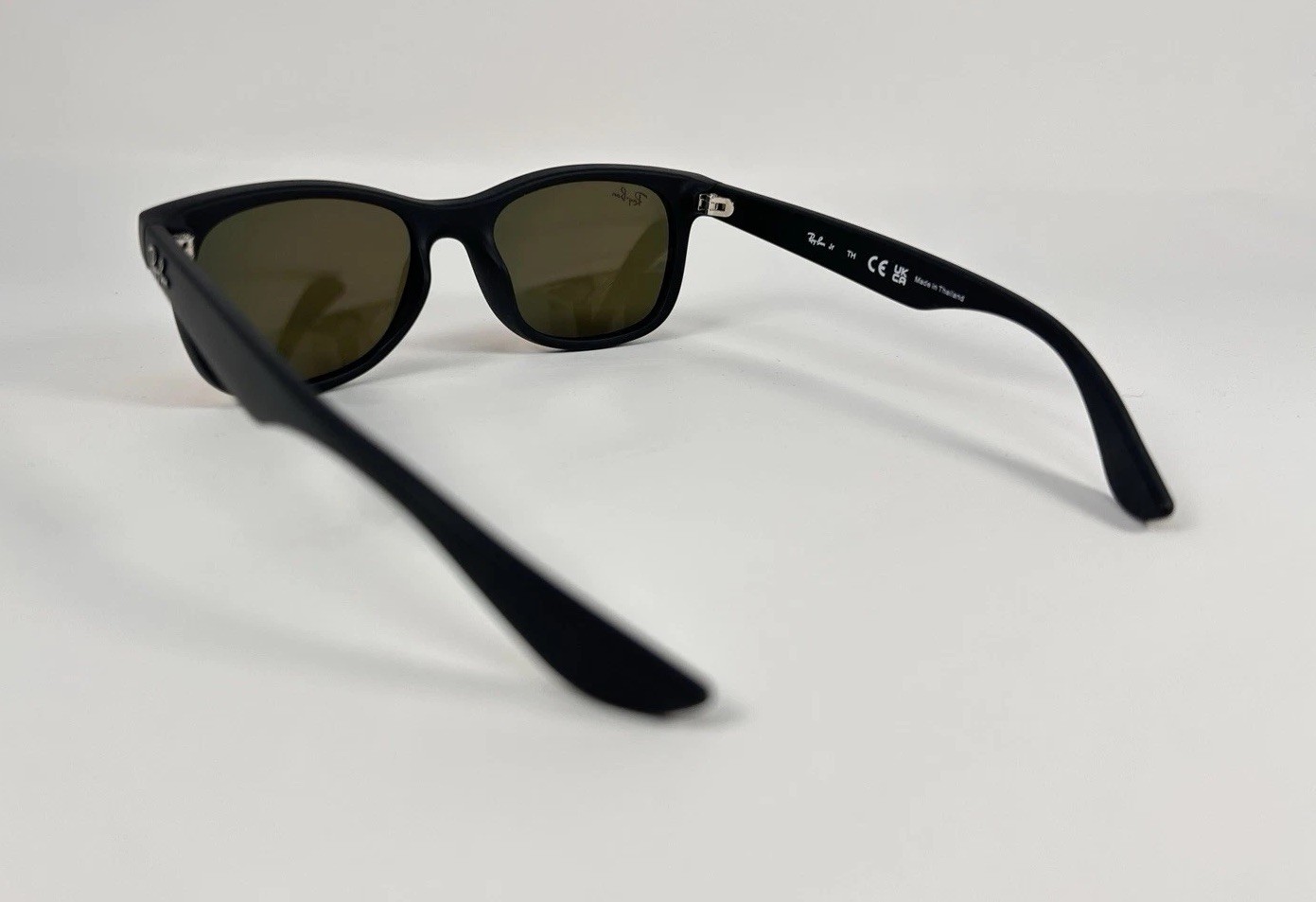 Ray-Ban Jr RJ9052S Black Rubber Matte Sunglasses 7028/6Q 47[]15-3N