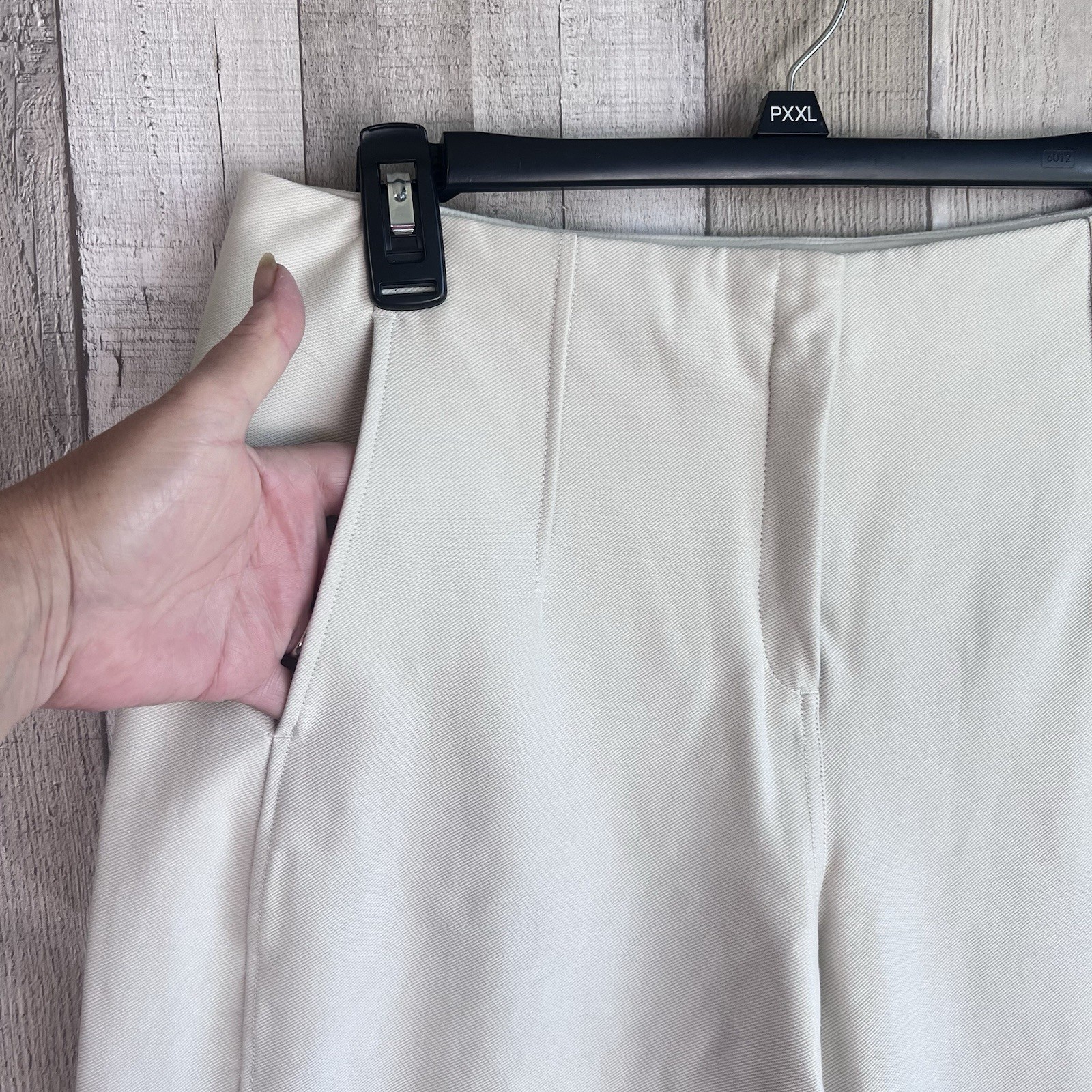 Lululemon Utilitech Relaxed-Fit Mid-Rise Trouser Women Size 10 In Bone Nulu