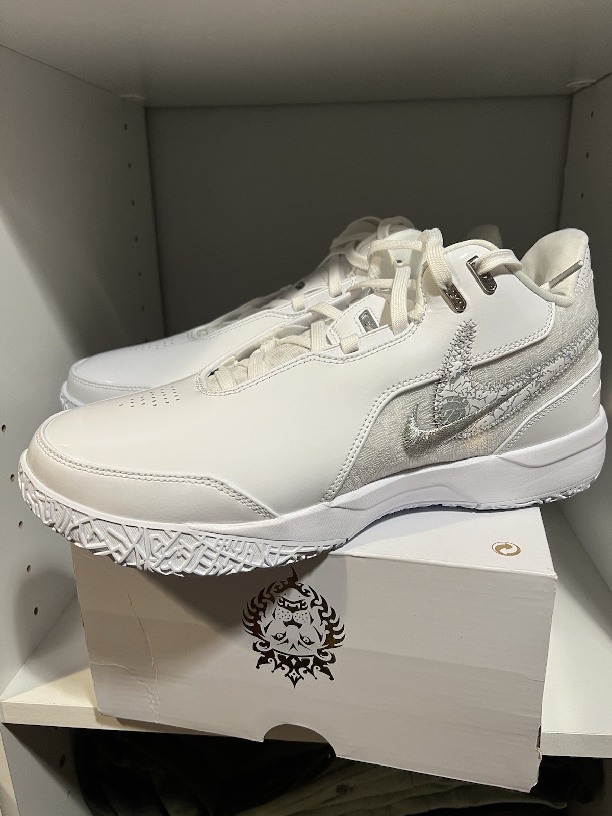 Nike Lebron Nxxt Gen Ampd White FJ1566-102 Men’s Sz 11 WMNS 12.5 BRAND NEW