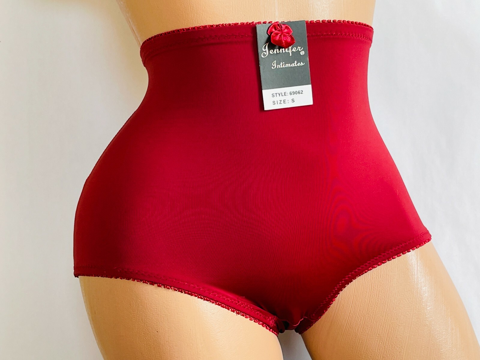 4 8 Pack Plus Women High Waist Light Tummy Control Full Coverage Smooth Brief 62