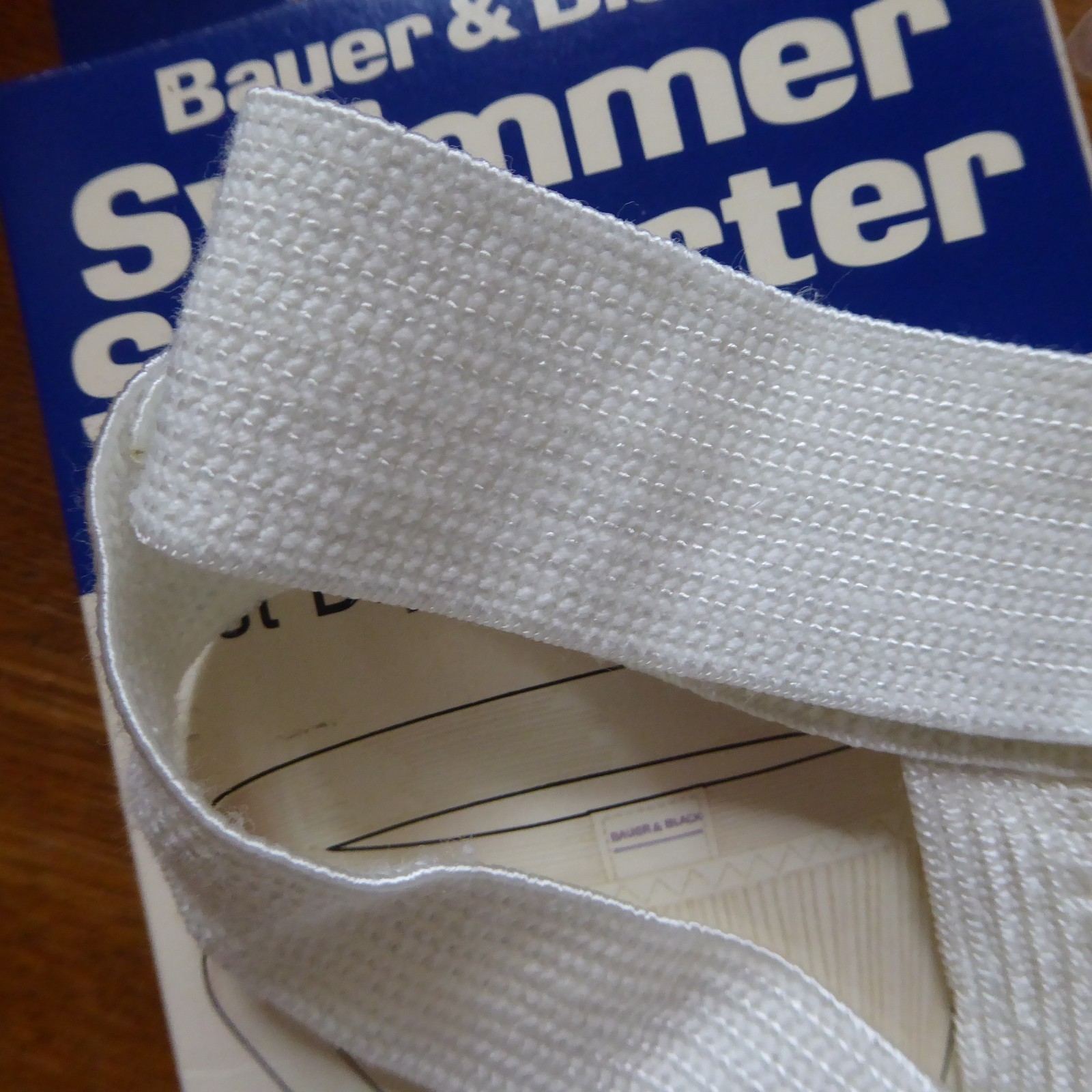 Vtg. Bauer & Black men’s swimmer athletic supporter, S-10, nylon, L, USA, NIB