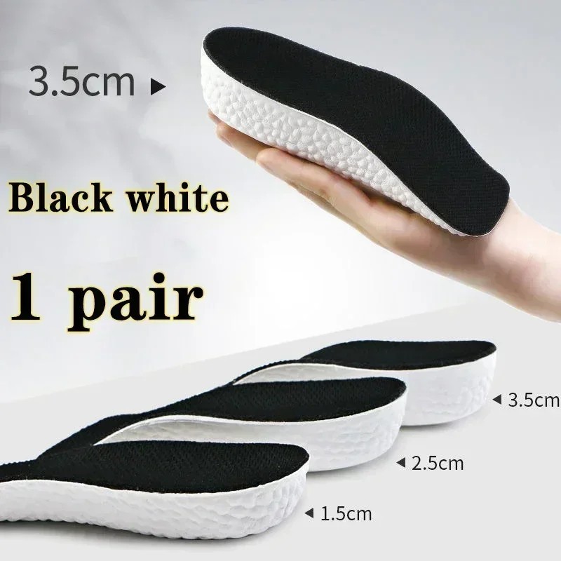 “Height Increase Insoles for Men & Women Arch Support Shoe Pads Orthopedic