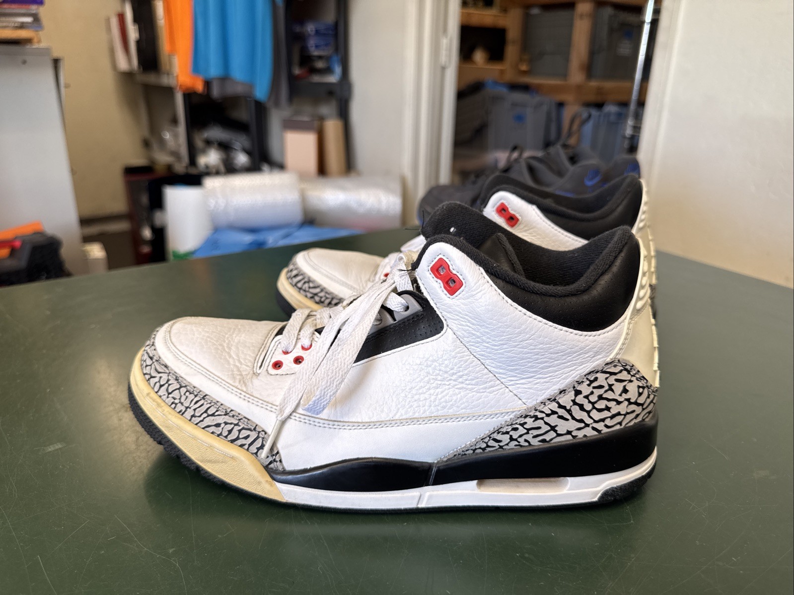 Nike AIR JORDAN 3 III Retro Infrared 23, 136064-123, Size 11