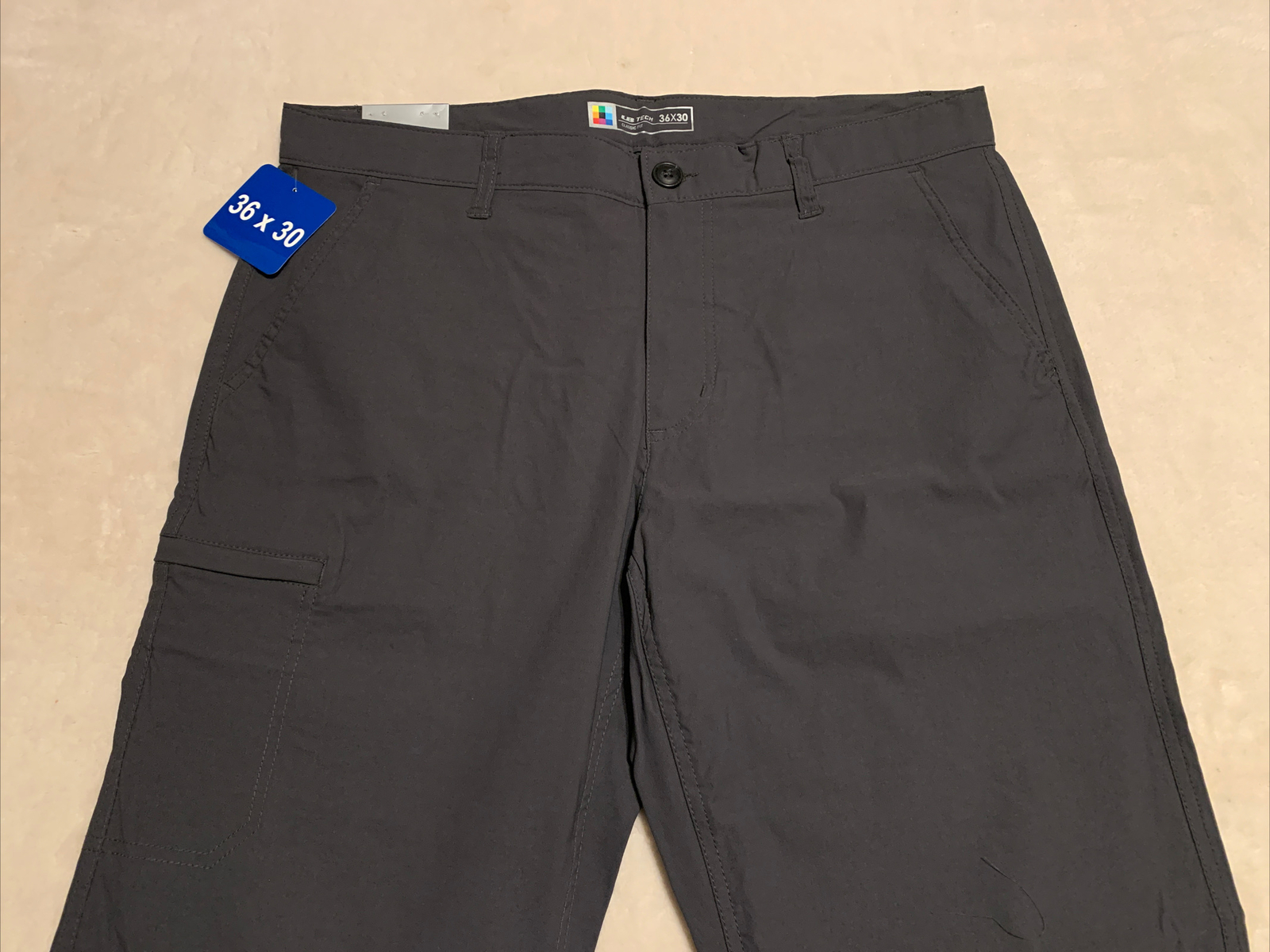 UB Tech Men’s Rainier Lightweight Comfort Travel Chino Pants 40 42 44 x 30 32