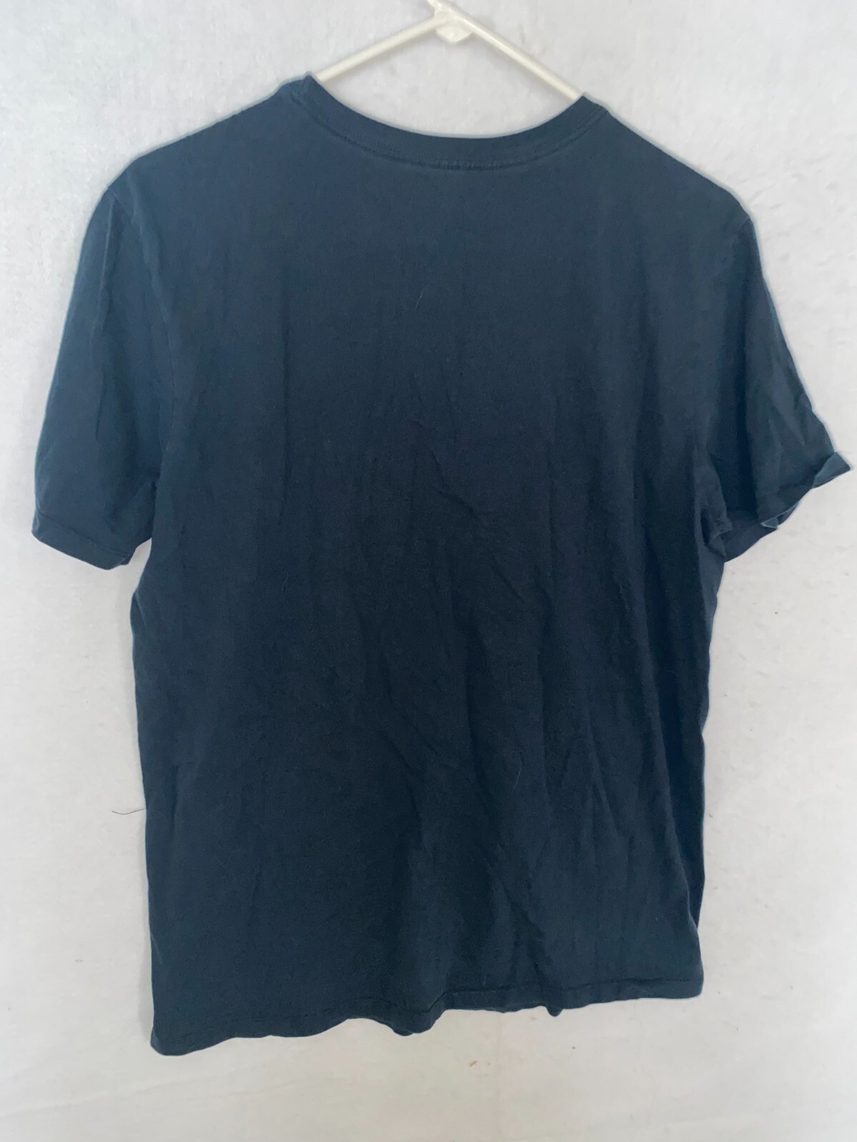 Nike Men’s sz M T-Shirt Logo Printed Athletic Active Short Sleeve Shirt Black