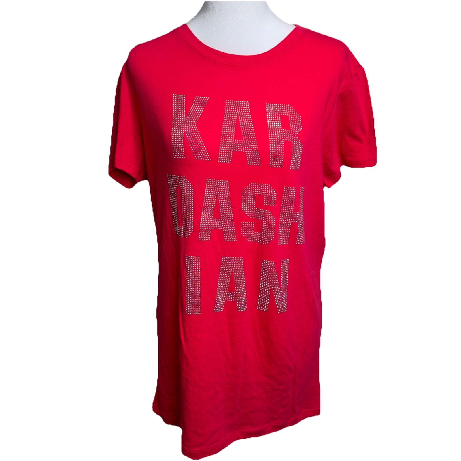 Kardashian Khaos Las Vegas T-Shirt Sz XL Women’s Hot Pink Bling Dopamine Barbie