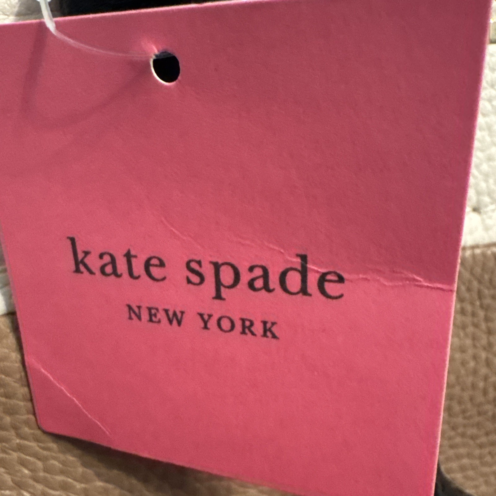 NWT KATE SPADE Jackson Street Small Octavia Shoulder/Handbag Black/Toasty