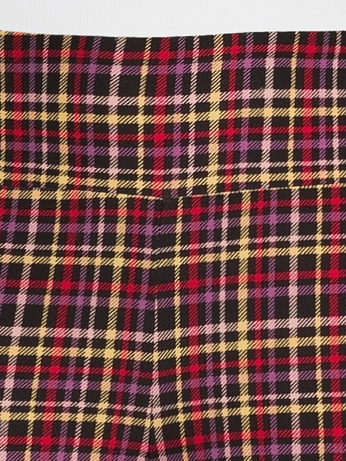 New No Boundaries Plaid Knit Flare Pants Juniors Women Many Sizes