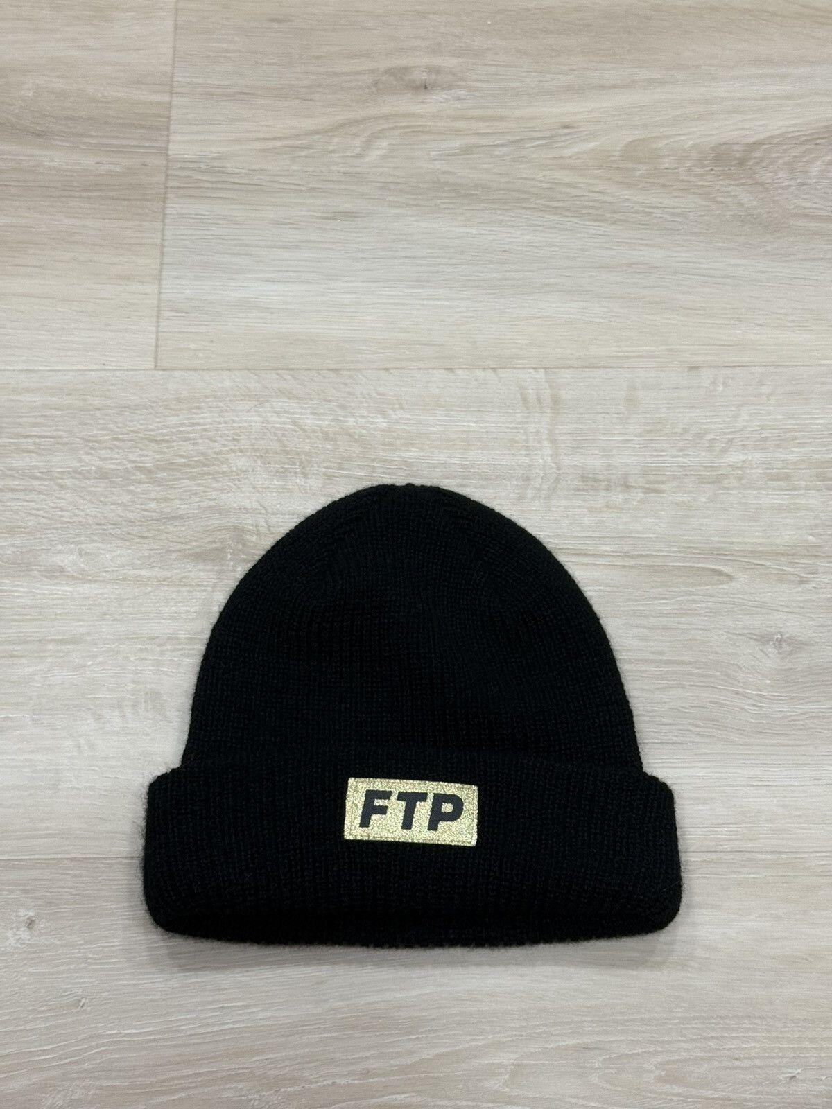 FTP 10 Year Anniversary Gold Patch Embroidered Beanie