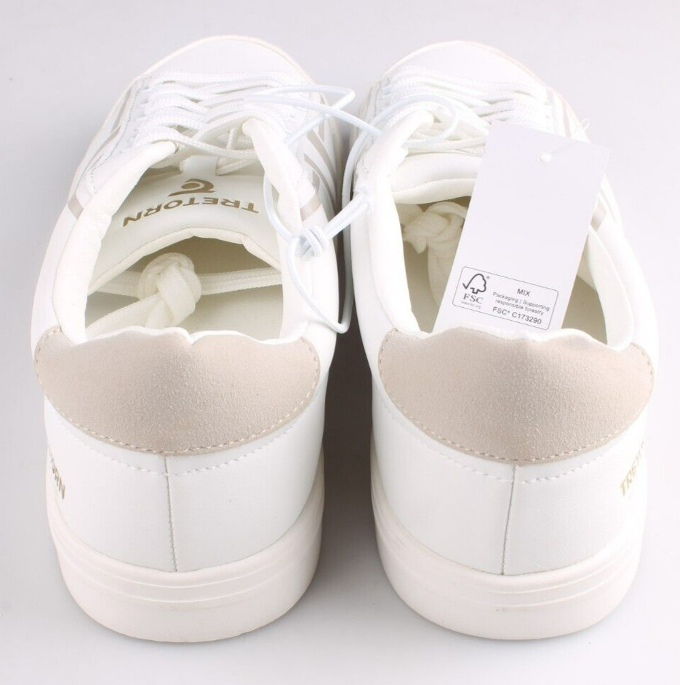 Tretorn “Serve” Women’s Memory Foam Footbed Sneaker 7 7.5 8 8.5 9 10 White NEW