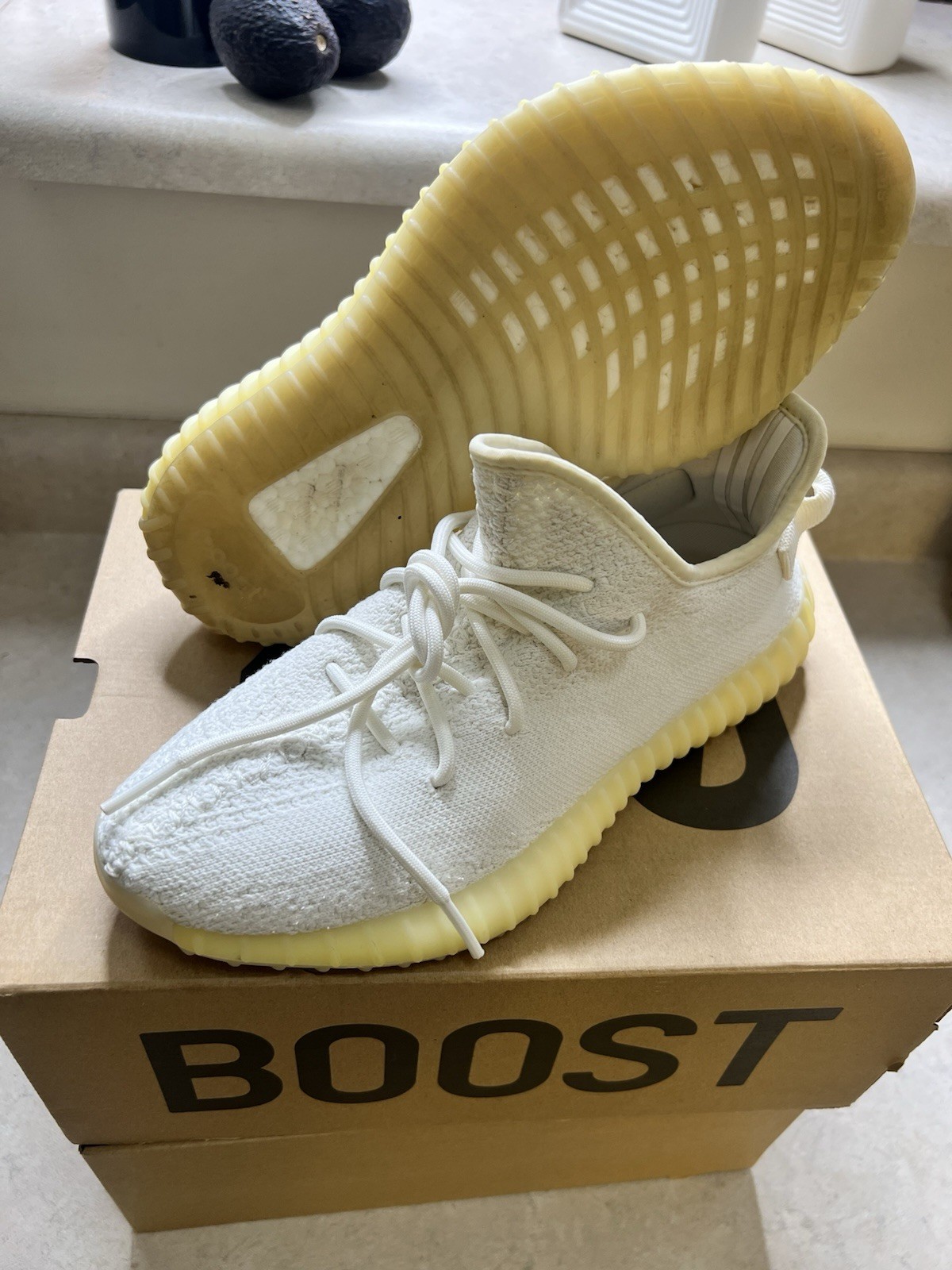 adidas Yeezy Boost 350 V2 Cream White/Triple White 2017 CP9366