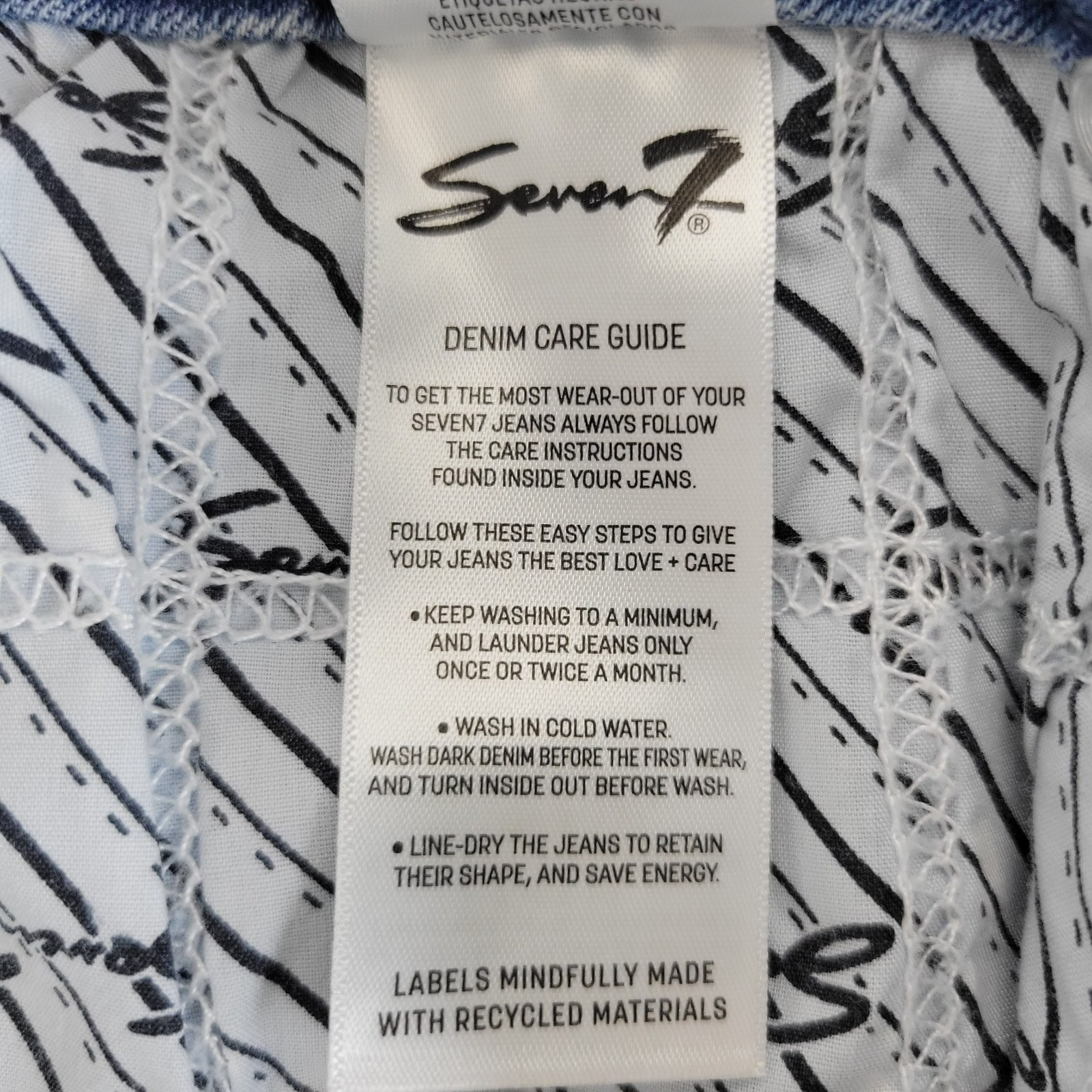 Seven7 Tummyless High Rise Comfy Stretch Skinny Jean Womens SZ 10 MARTINIQUE