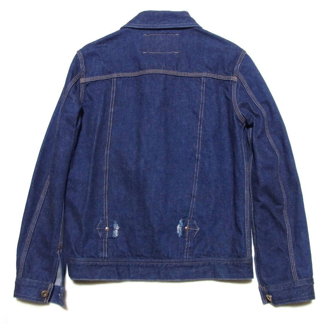TCB Jeans CAT BOY Denim Jacket Cotton Blue 38 Length 24.0in Pit Pit 19.7in
