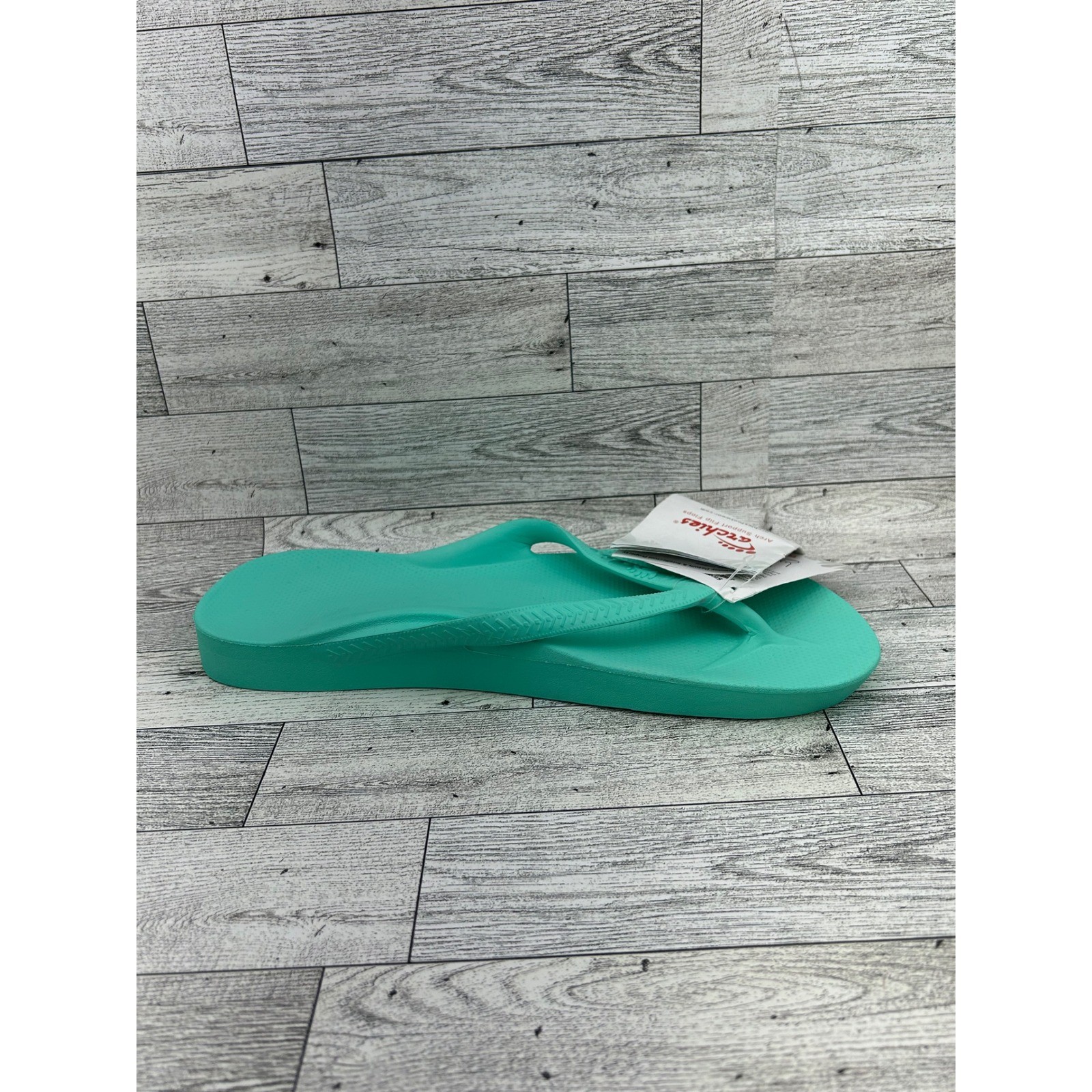 Archies Arch Support Flip Flops Mint Green Men 10 Women 11 Orthotic Sandals NEW