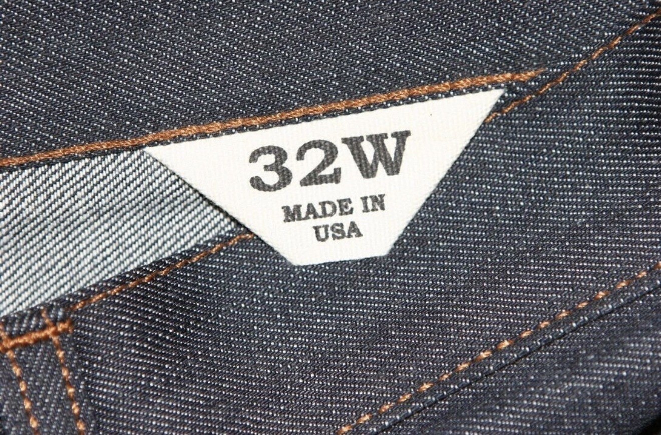 Gilded Age Baxten Raw Selvedge Men’s Slim Straight Jeans MADE IN USA $269 NEW 32