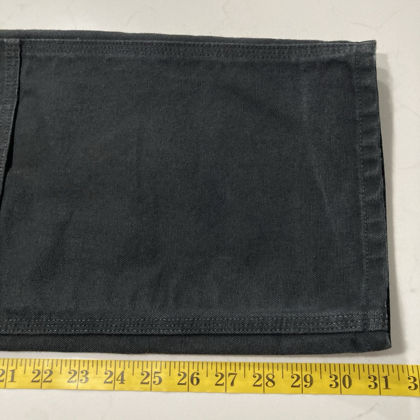 Carhartt B01 BLK Double Knee Work Pants Mens 34×32 (Fits 33×31) Distressed