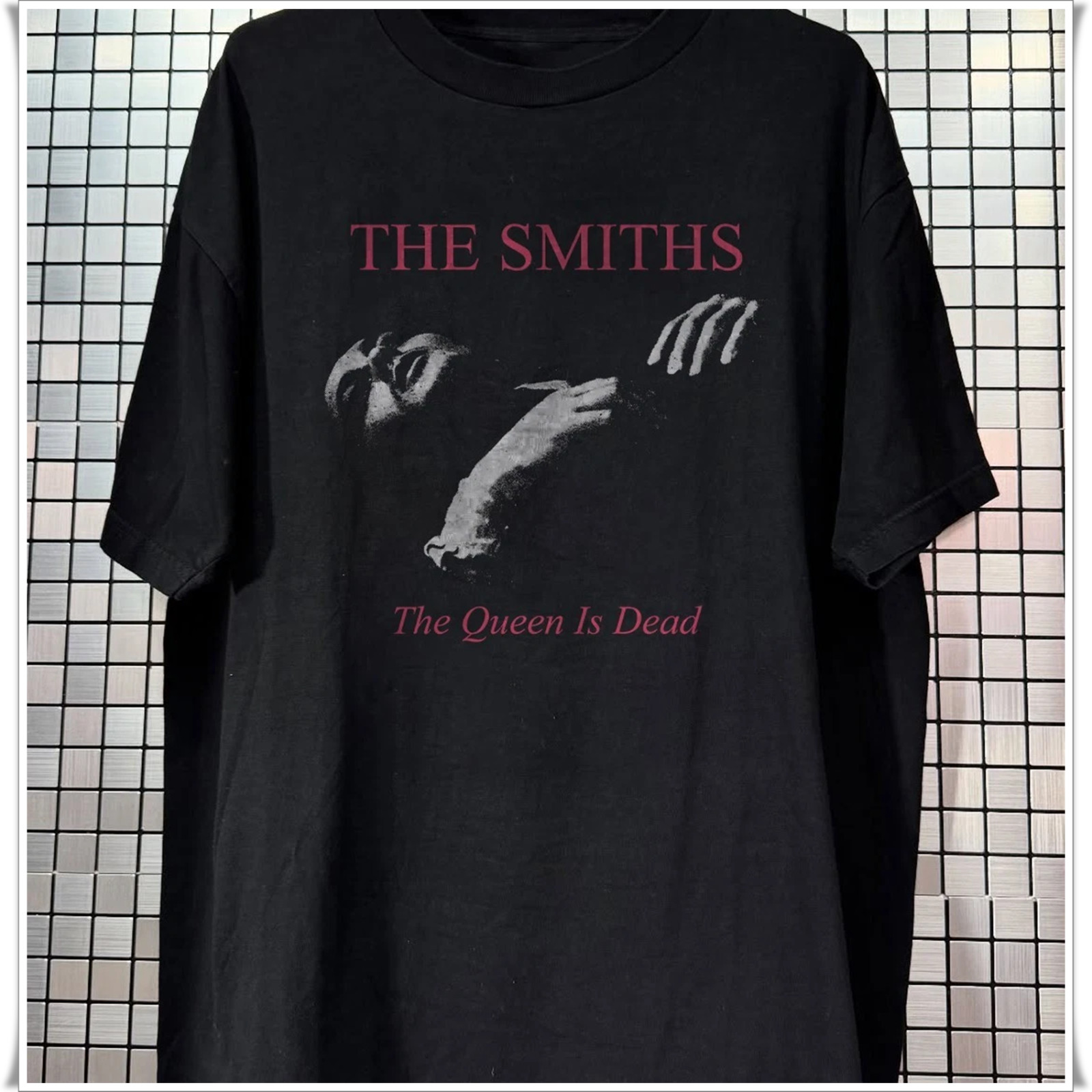 The Smiths The Queen Is Dead T-Shirt, Unisex Black T-shirt, Size S-5XL