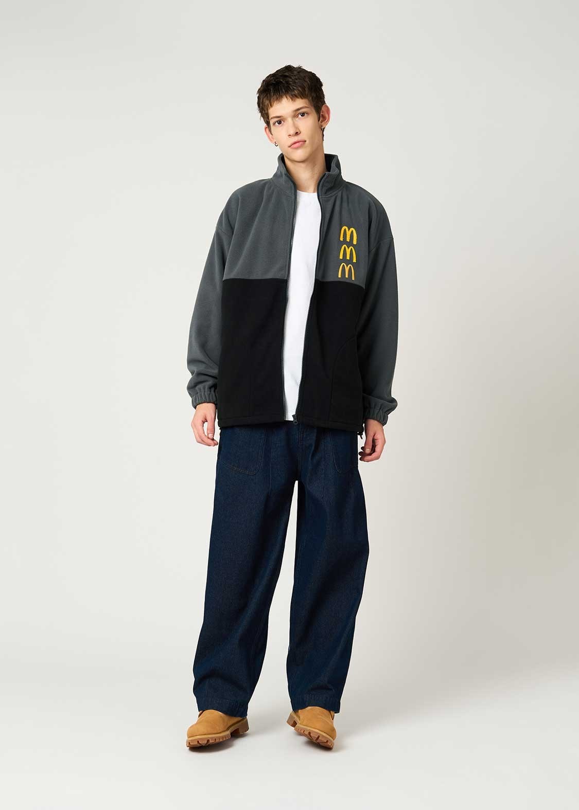 [Japan Limited] graniph McDonald’s Fleece Blouson i’m lovin’ it Golden Arch Rare