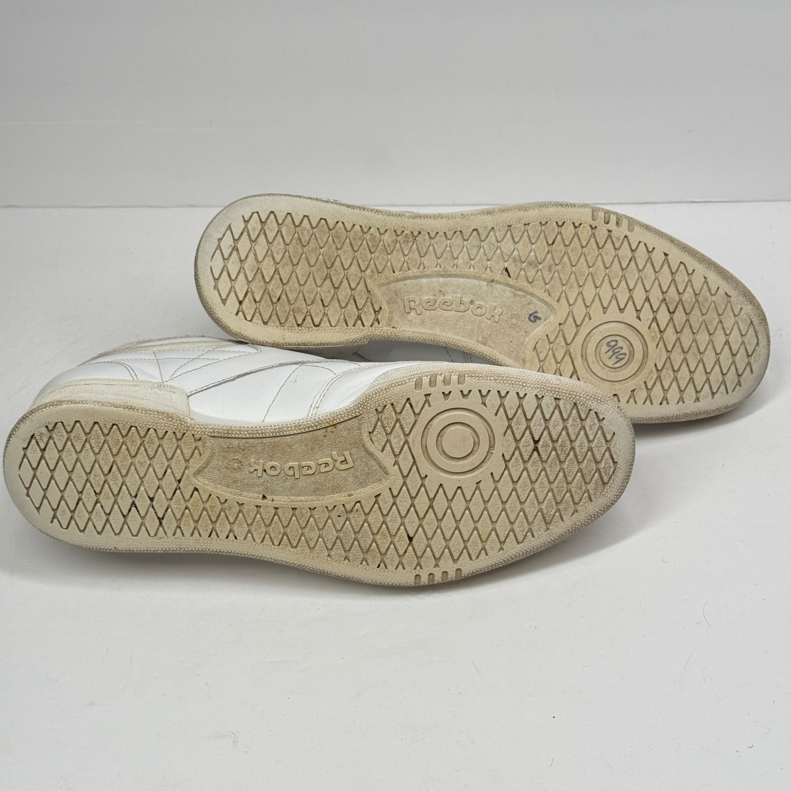 Reebok Club C 85 Classic Sneaker Lace Up White Leather Casual Men’s Size 11.5