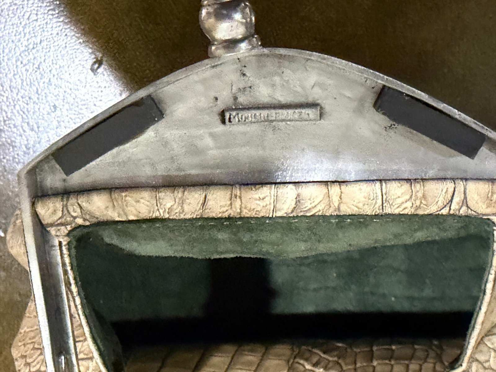 Excellent Unused Vintage MOULIN ROUGE HANDBAG by Designer JAMES CULVER