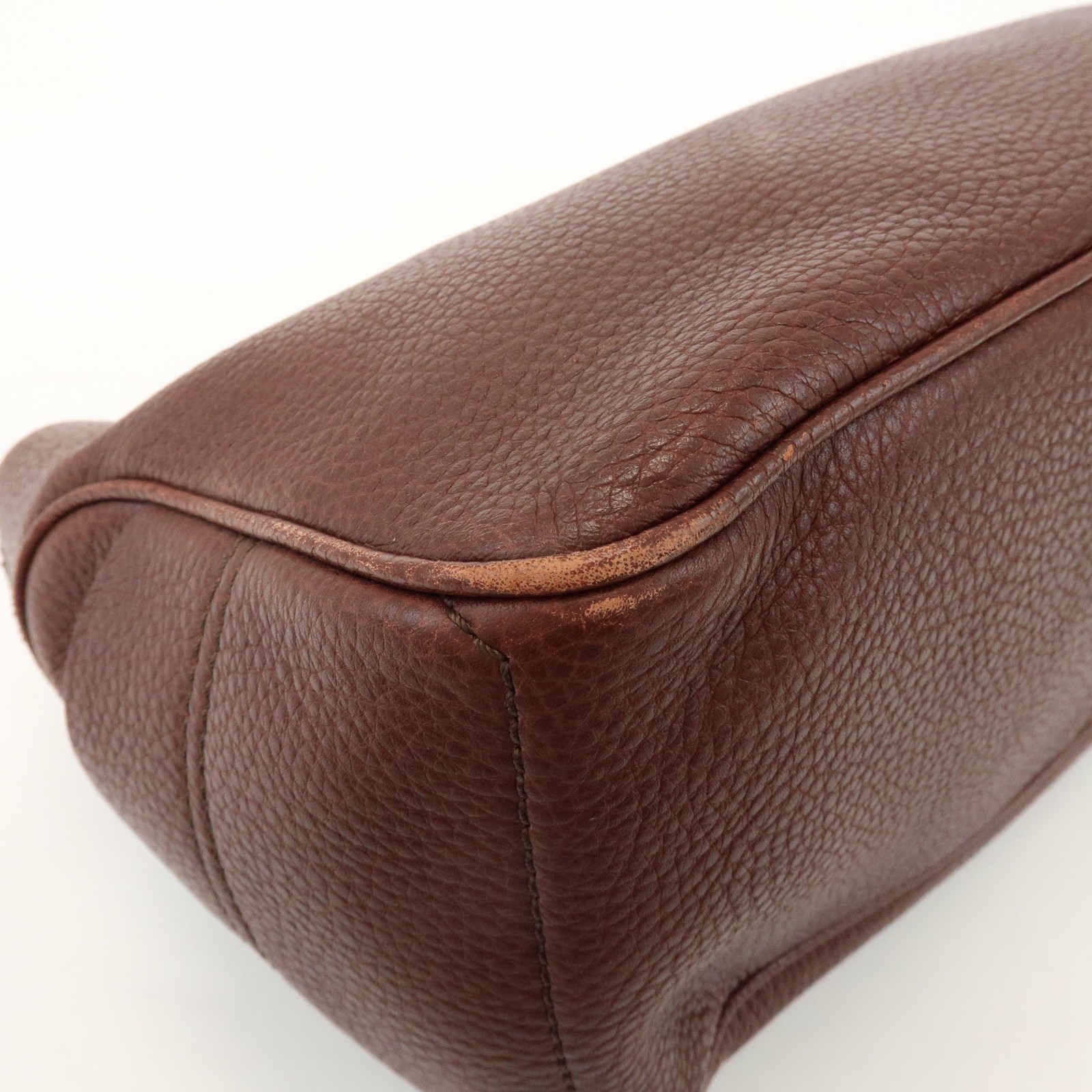 CELINE Leather Boogie Bag Hand Bag Tote Bag Brown Authentic Used F/S