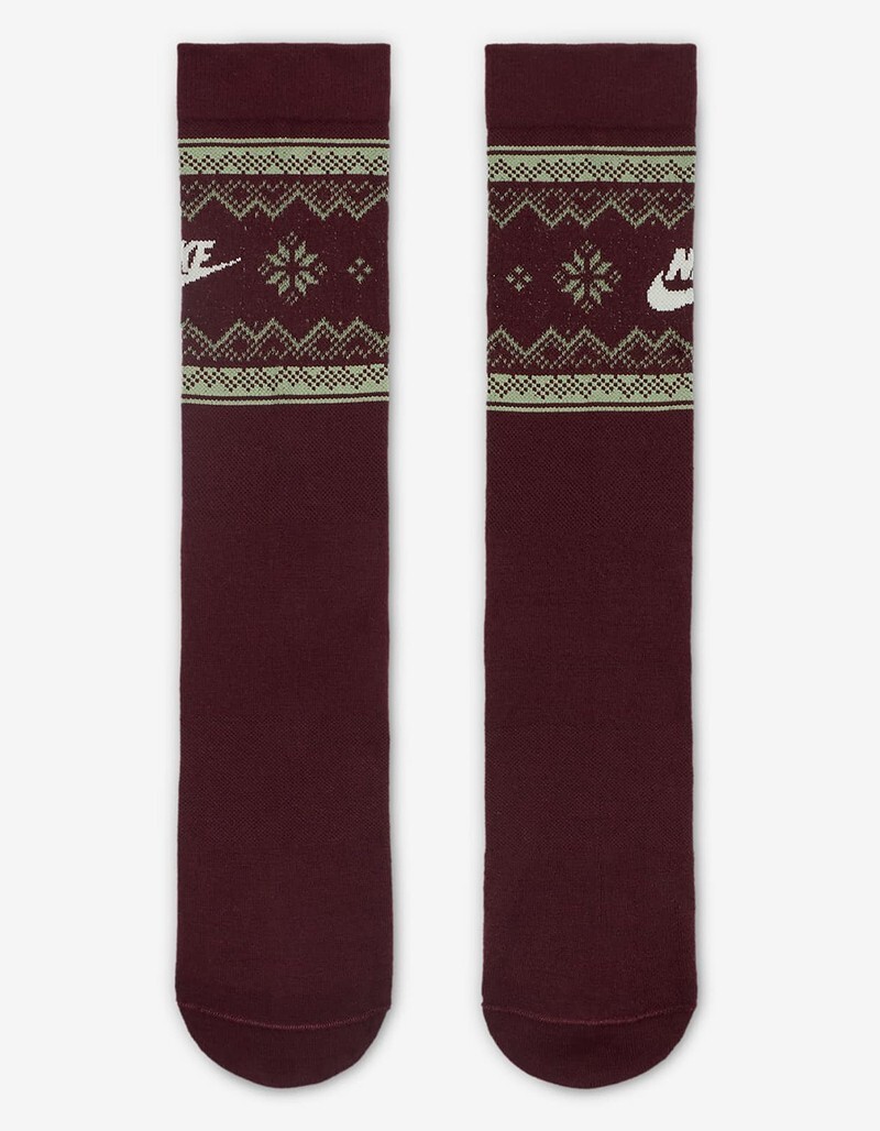 NIKE Everyday Essentials Fair Isle Crew Socks FZ3071 $16