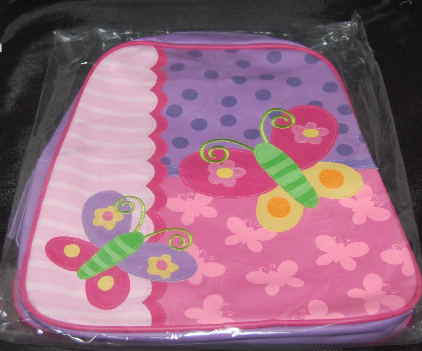 stephen joseph Butterfly backpack, lunch box and little squirts drink bottle