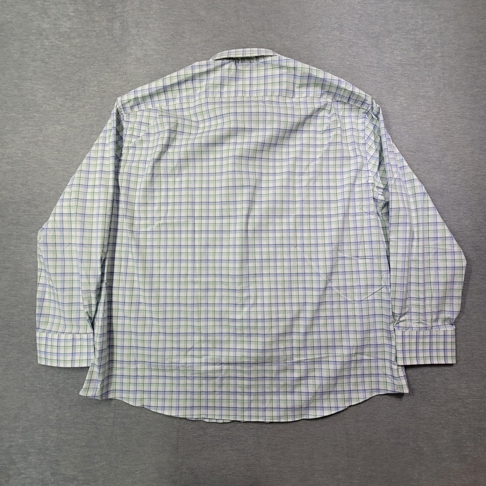 Tommy Hilfiger Shirt Men 2XL White Plaid Regular Fit All Season Stretch NWT