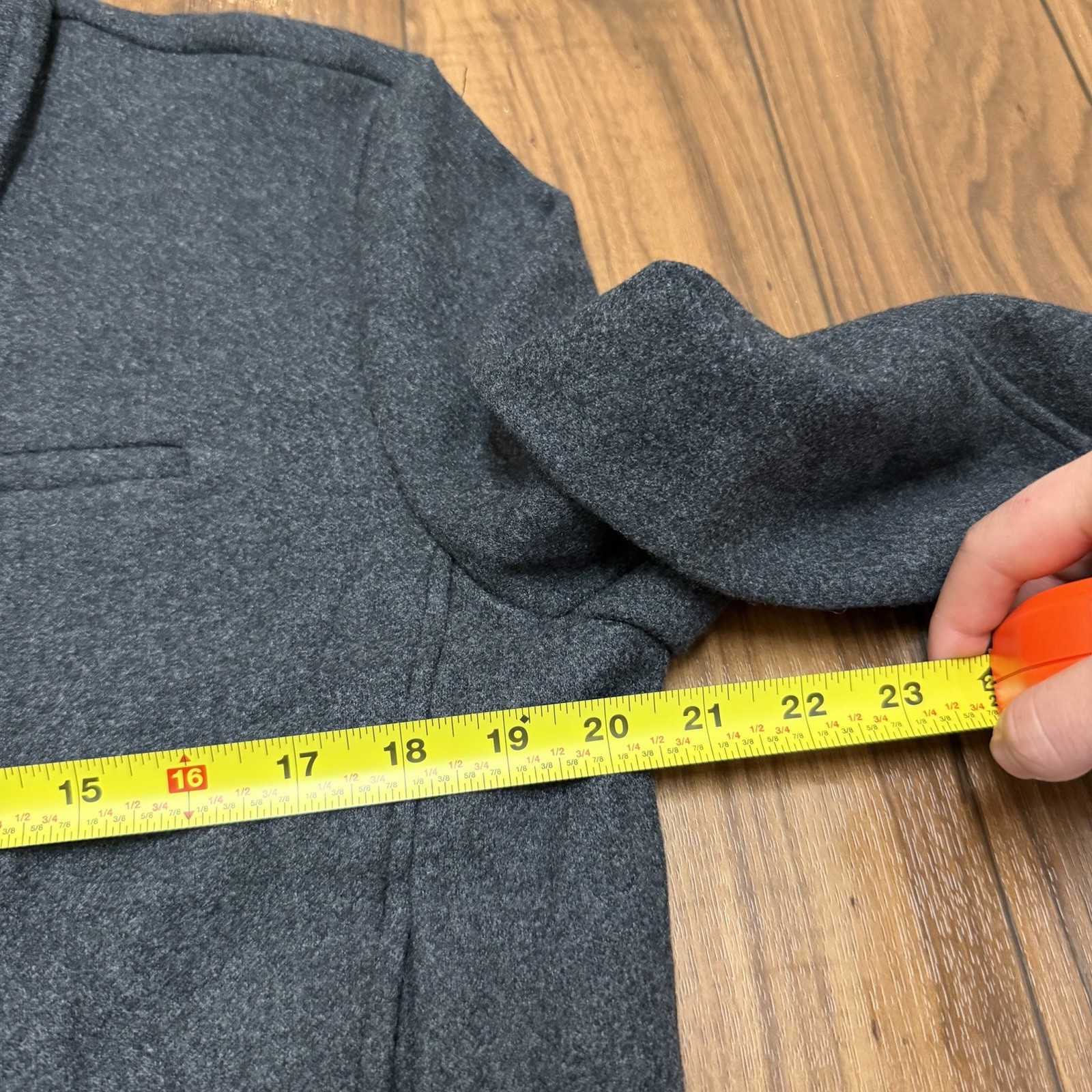 NEW OGL Full Zip Up Jacket Business Casual Gray Soft Womens Small