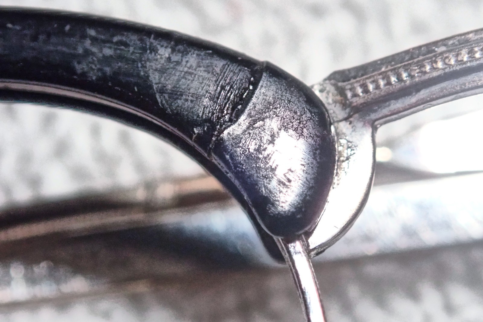 1955 12K SHURON FRAME 46-22 ADD 6 1/4″ CABEL TEMPLES IN REASONABLE CONDITION!