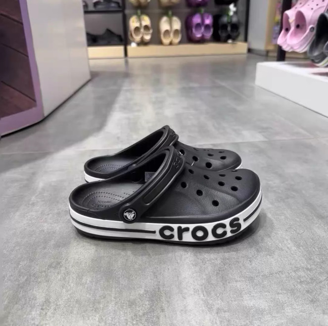 Unisex Crocs Bayaband Clogs Lightweight Waterproof Slip On Shoes Casual Beach