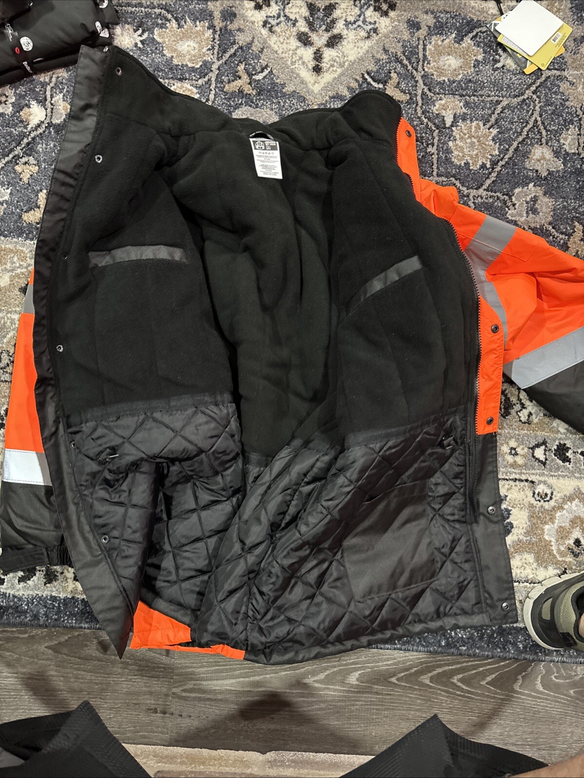 Ergodyne Men’s 3X-Large Coat fleece Lined Jacket Be Tenacious II Safety Coat