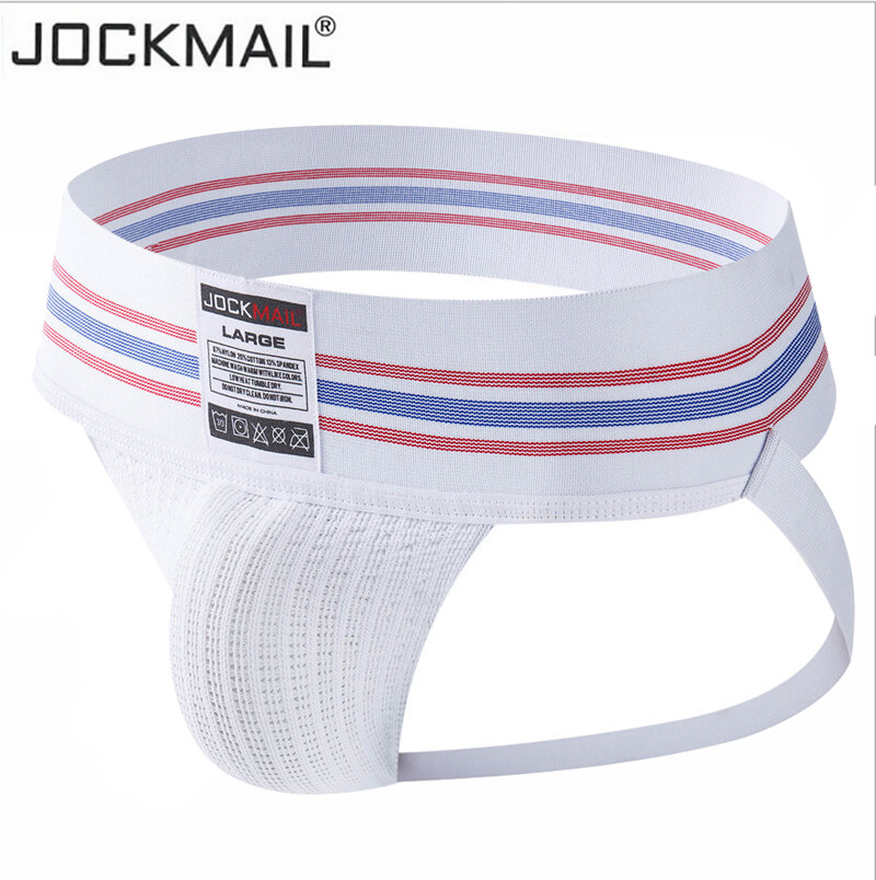 JOCKMAIL Men’s Jock Strap Sports Underwear Jockstrap Briefs Underpants Thong