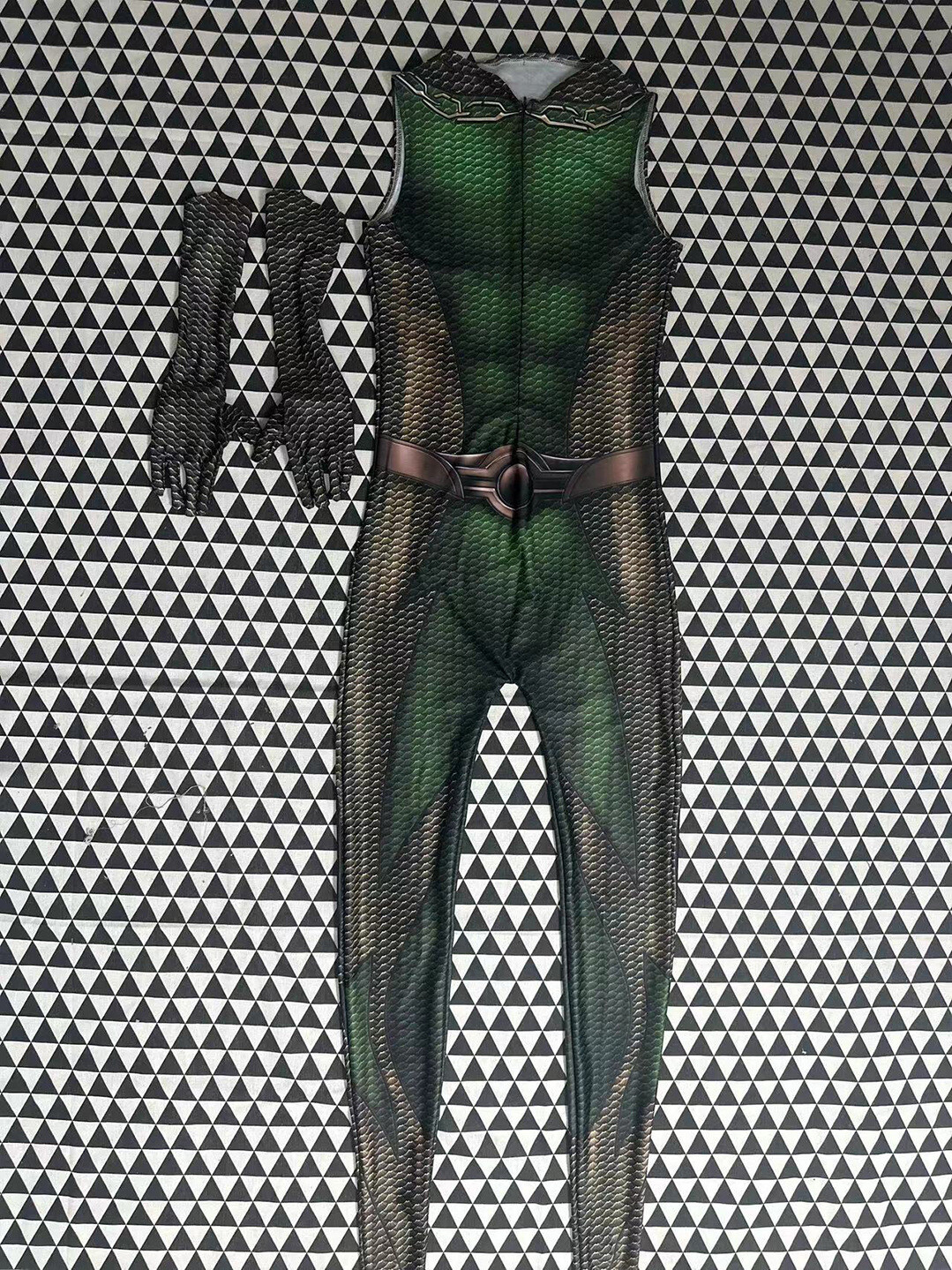 The Deep Cosplay Jumpsuit Superhero The Boys Suit Costume Halloween Adult Kids