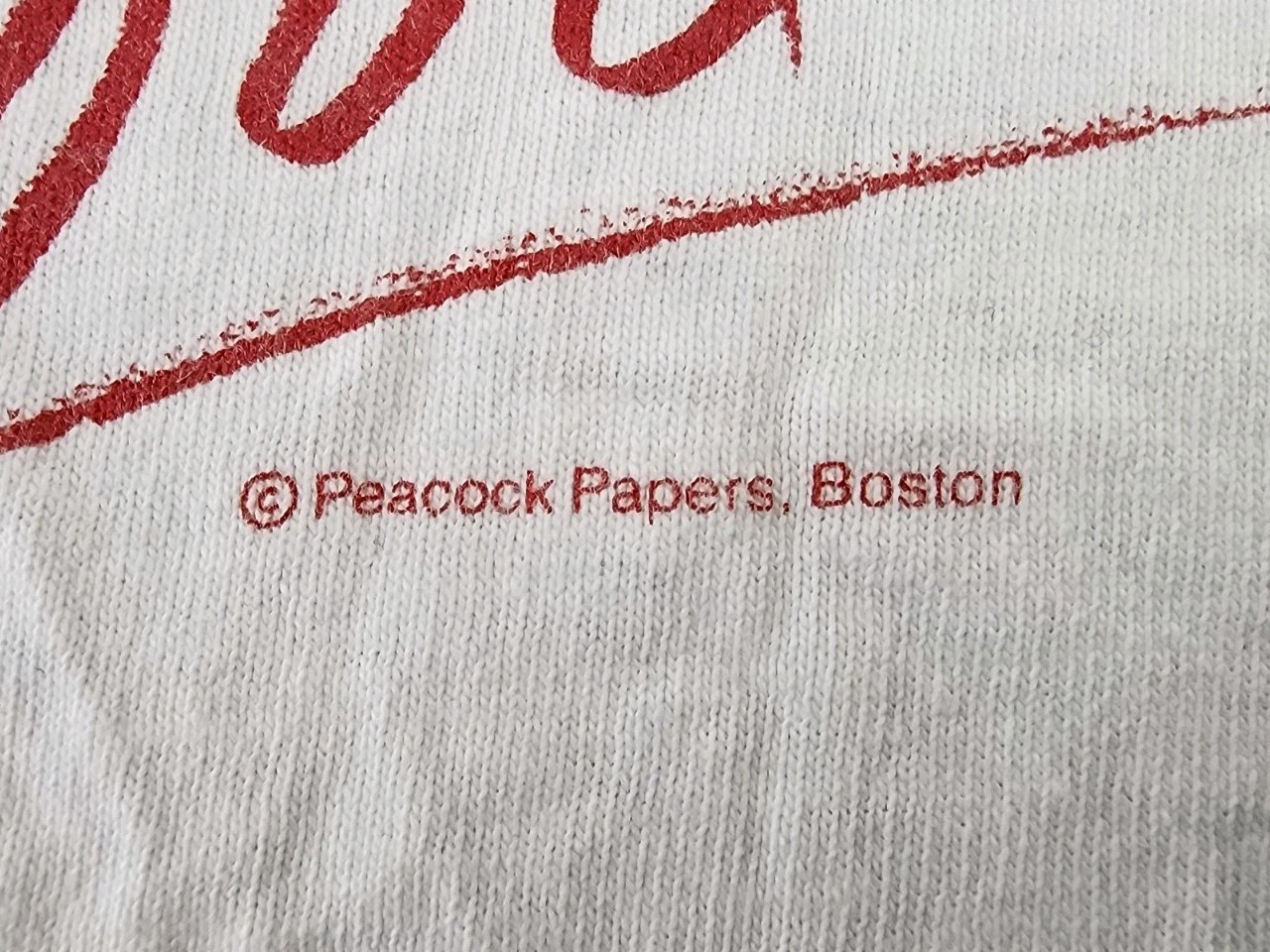 VINTAGE 60th Birthday Shirt Mens Extra Large Peacock Papers Boston 90s Adult A19