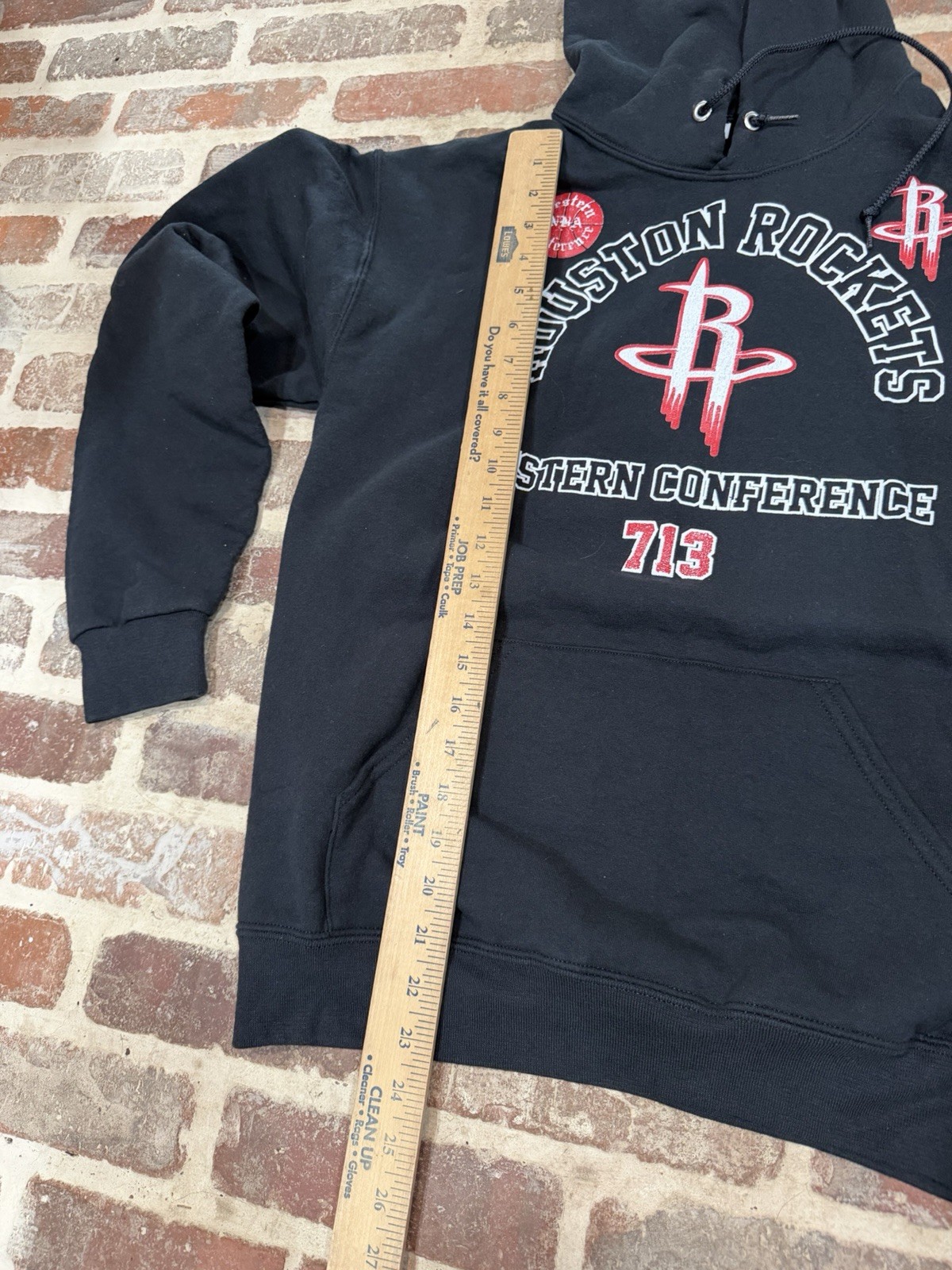 Houston Rockets Western Conference 713 Hoodie Black Size M