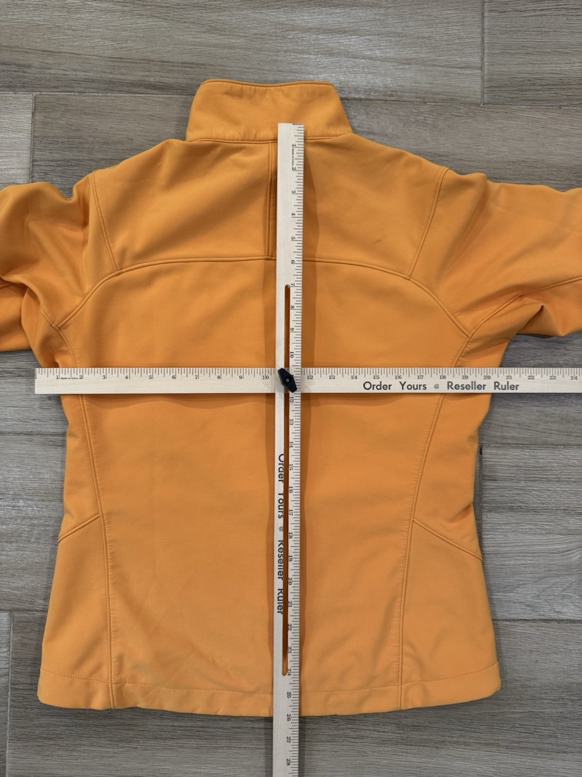Patagonia Women’s Adze Softshell Jacket MEDIUM Orange Full Zip Outdoor *SEE PICS