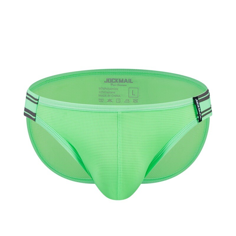 NEW JOCKMAIL Men’s Quick Drying Sports Fitness Briefs Mesh Breathable Underwear