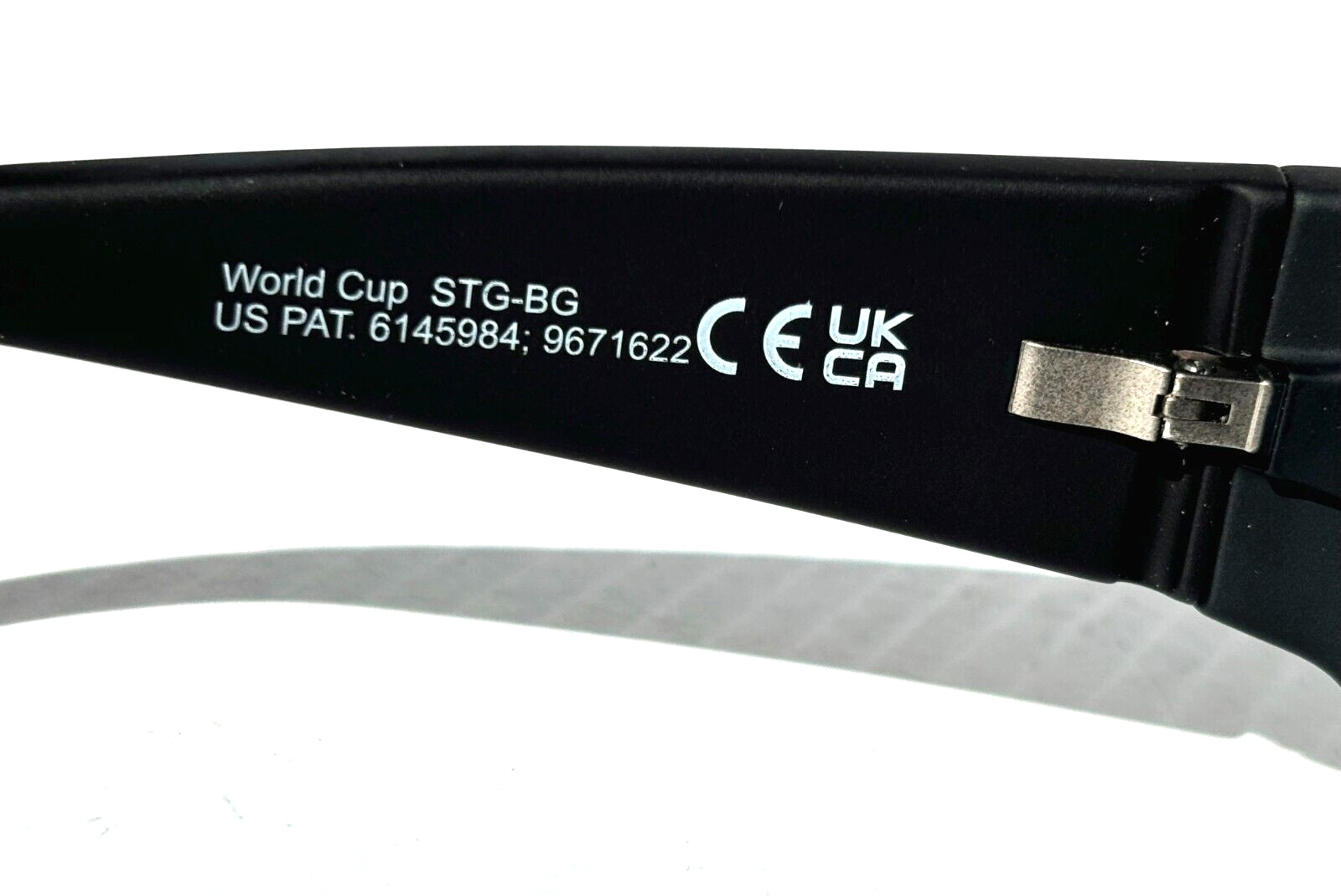 NEW Maui Jim WORLD CUP Matte Black Rubber POLARIZED Grey GLASS Sunglass 266-02MR