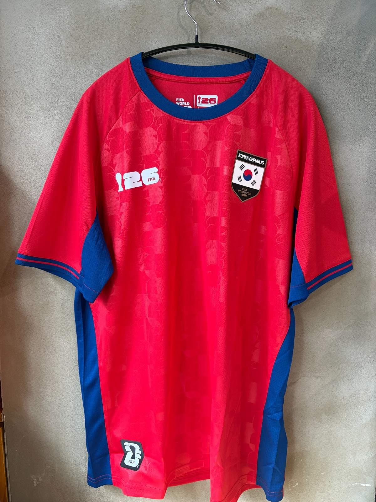 FANATICS 2026 FIFA World Cup South Korea Jersey Unisex Sports Casual T-Shirt Red