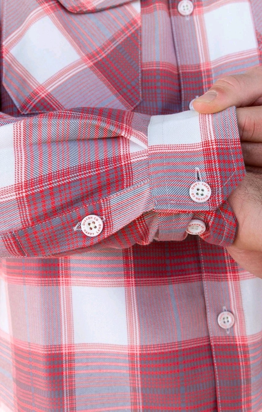 Dixxon Happy Land Flannel Mens Large Button Up Shirt Happy Gilmore Sold Out